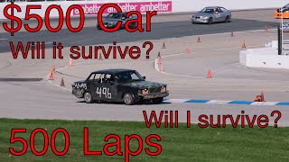 Can a $500 Car race 500 Laps? - NHMS 24 Hours of LeMons 2022 Recap