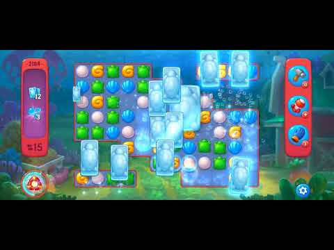 Fishdom Hard Level 2184 (with Double Super Lightning) @choraelmin