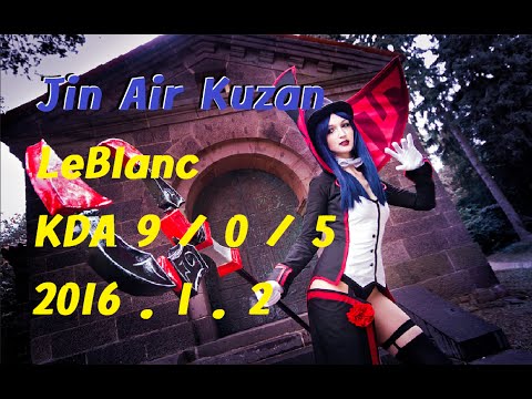 Jin Air Kuzan LeBlanc Solo Q Replay LOL