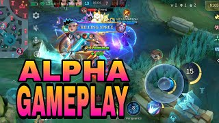 ALPHA GAMEPLAY 2025 TOP 1 ITEM & GUIDE | MOBILE LEGENDS BANG BANG 2025