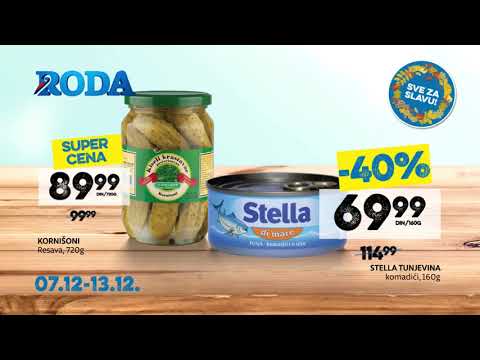 Roda I Sve za slavu 7.12 - 13.12.2018.