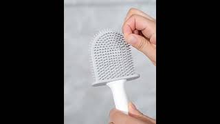 Toilet Brush Toilet Holder Set For Bathroom Flexible Soft Bristles Brushes With Drying Holder Set Ba