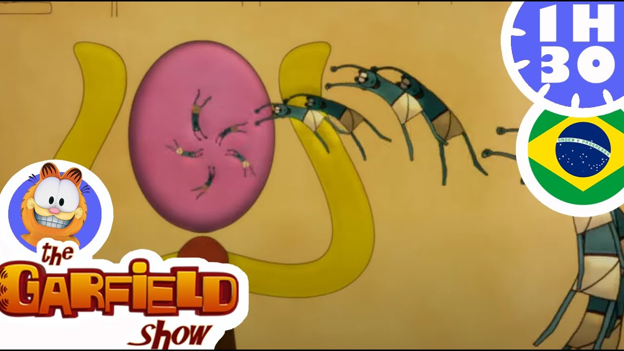 🏜️ Os Egiptogatas 🏜️- Compilação de episódios do Garfield