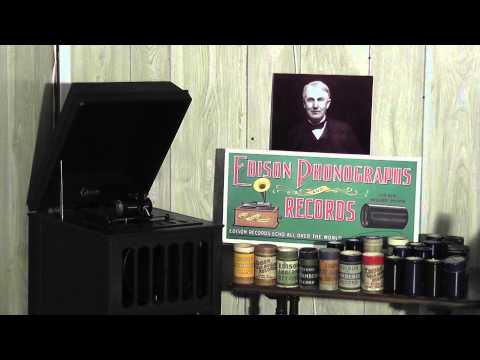 Edison blue amberol cylinder 3868 - Macushla by Albert Lindquest