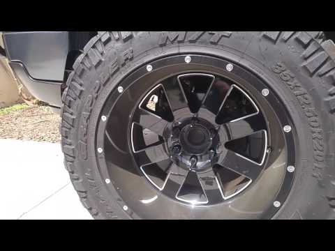 Chrome spike lug nuts on silverado 1500