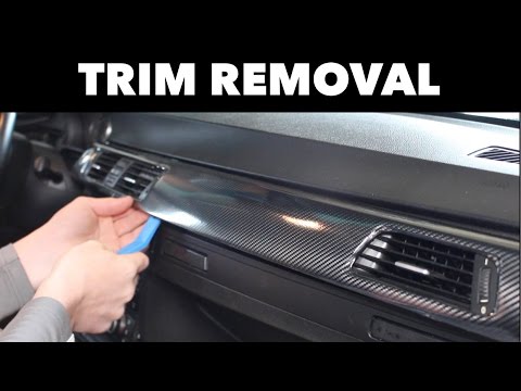 Interior Trim Removal for Wrapping // BMW E90