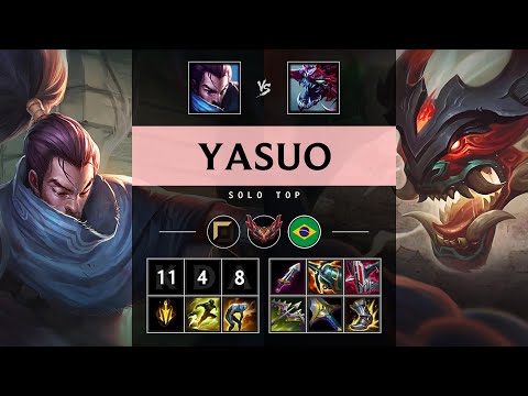 Yasuo Top vs Cho'Gath - BR Grandmaster Patch 25.05