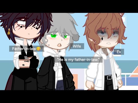 "Me? Cheating? He's my father-in-law."//MEME//Gacha Club BL(Omegaverse)// Harry and Yohan