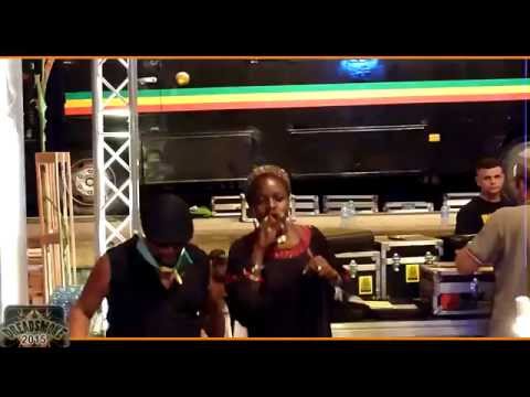 BLACKBOARD JUNGLE ft mc's - love jah & dubwise  pt8 @ reggaebus #5 / 7-8-2015