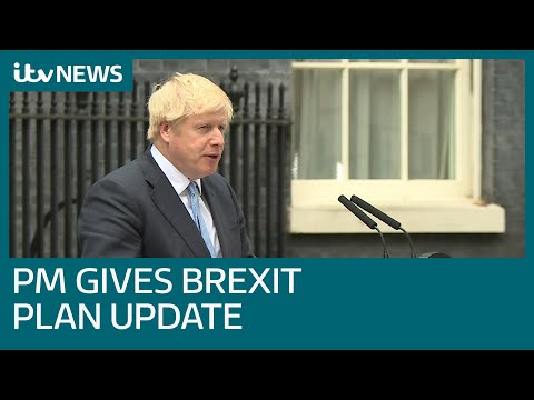 Prime Minister Boris Johnson gives Brexit statement after emergency Cabinet meeting | ITV News