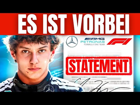 SCHRECKLICHE NACHRICHTEN für Antonelli nach der SCHOCKIERENDEN ERKLÄRUNG von Mercedes nach dem G