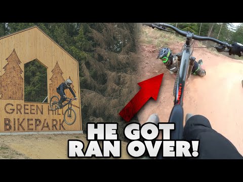 RAN OVER! DUSTY LAPS at Greenhill Bikepark | Specialized Enduro 2022