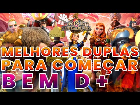 Melhores duplas para destruir no inicio [Não seja enganado] Rise of Kingdoms 2024