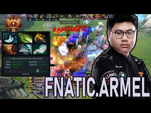 FNATIC.ARMEL [ LESRAC ] ARMELL IS GODD !!! DOTA2