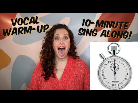 Vocal Warm-Up - 10 Minute Sing-Along