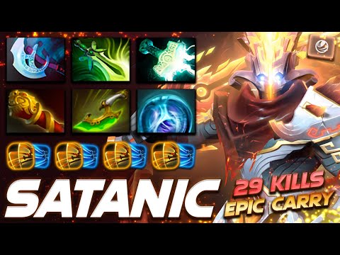 Satanic Juggernaut Epic Carry - Dota 2 Pro Gameplay [Watch & Learn]