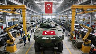Inside the Nurol Makina Factory: Mass Producing the Ejder Yalçın 4x4! 🇹🇷