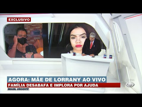 Caso Lorrany: Mãe conversa ao vivo com Datena
