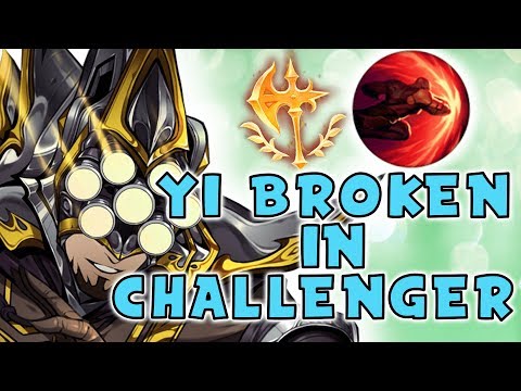 MASTER YI BROKEN EN CHALLENGER? - Road to Rank 1