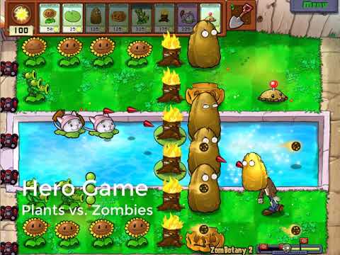 Plants vs  Zombies | Mini Games | ZomBotany 2
