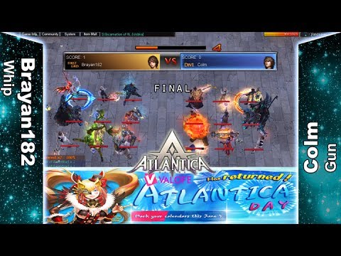 Sikyon Weekly 10/06/2017 PM: Final - Brayan182 vs Colm - Atlantica Online