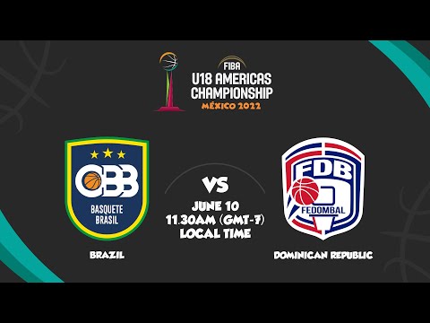 Brazil v Dominican Republic | Full Basketball Game | FIBA U18 Americas Championship 2022