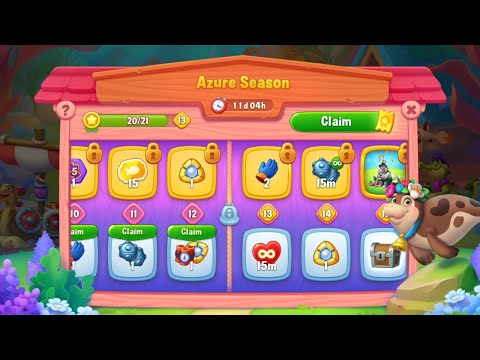 @Fishdom Win Strikes Atlantis Cup Special Stage 32 Challenge - 38. Azure Season Level 12 🔓