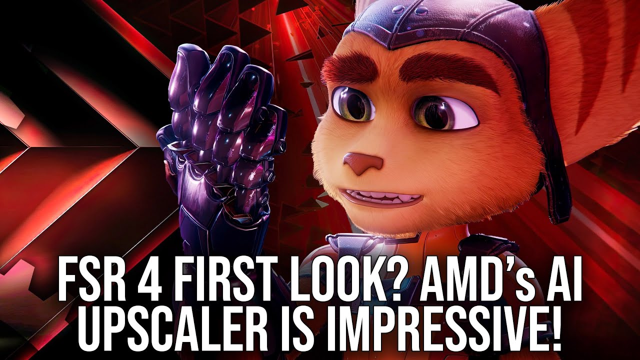 Our First Look At FSR 4? AMD's New AI Upscaling Tech Is Impressive!