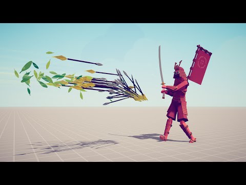 NEW SHOGUN vs ARCHERS - Totally Accurate Battle Simulator TABS