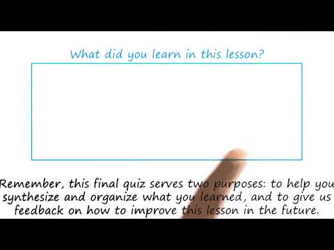 Final Quiz Georgia Tech KBAI Part 5