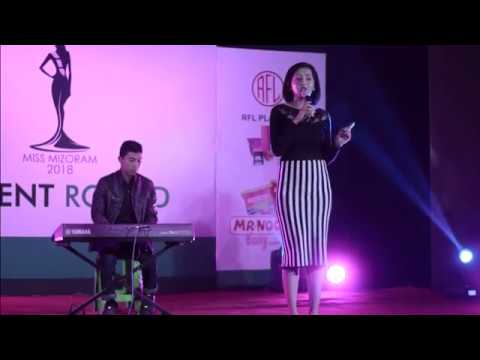 MISS MIZORAM 2018: TALENT ROUND - JOSEPHINE LALNUNFELI