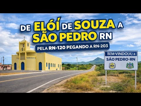 ELÓI DE SOUZA A SÃO PEDRO RN: OLHA ESSA ESTRADA! DO RN É ABSURDA!  (VEJA ISSO)
