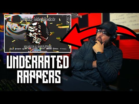 CRYPT REACTS to UNDERRATED RAPPERS | Lord Kuda - Soldier (ft. Hoodicide)