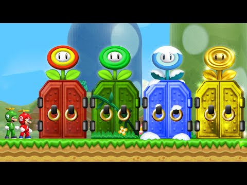 Another Super Mario Bros. Wii - Full Game Walkthrough (HD)