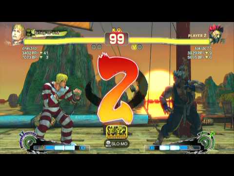 SSF4 AE: dnm3rd(Cody) vs tokido77(Akuma) - HD 720p