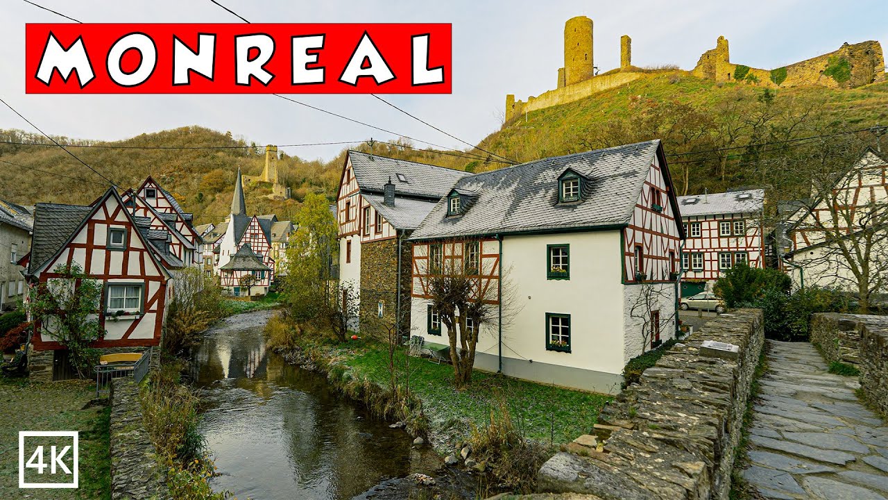 Monreal Germany | winter 2025 | A Fairytale Village Straight From a Storybook | 4K [ captions ]