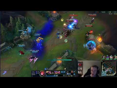 Froggen Zoe mid vs Katarina // (EUW RANK) // Stream gameplay Patch 8.8