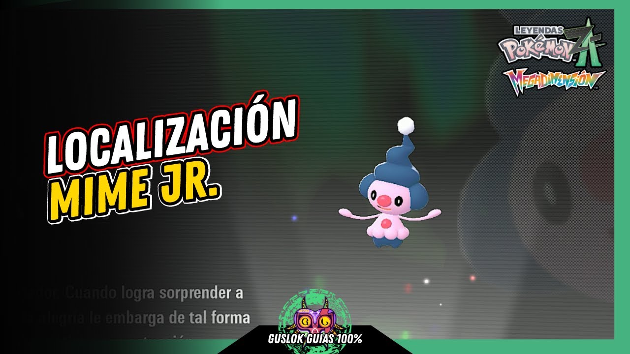 Leyendas Pokemon: Z-A Megadimension – UBICACIÓN de MIME JR. 💯 | GUÍA 100% 🏆 Leyendas Pokemon: Z-A Megadimension – UBICACIÓN de MIME JR. 💯 | GUÍA 100% 🏆