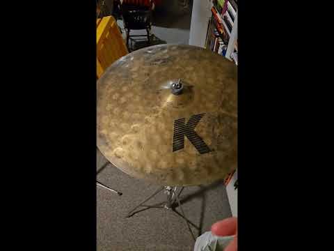 Barely Used Zildjian 20" K Custom Dry Light Ride Cymbal image 4