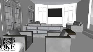 From Concept to Reality: Living Room | Bespoke by Luigi Gentile