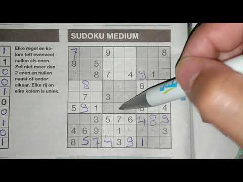 Amazing Medium Sudoku puzzle (with a PDF file) 06-12-2019 part 2 of 3