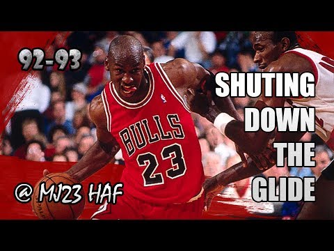 Michael Jordan Highlights vs Trail Blazers (1993.02.07) - 34pts, Outdueling Drexler! Shut him down!