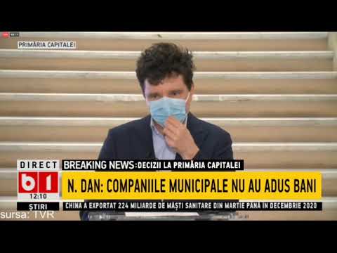 DECLARATII NICUSOR DAN: DECIZII LA PRIMARIA CAPITALEI_Stiri b1_14 ianuarie 2021