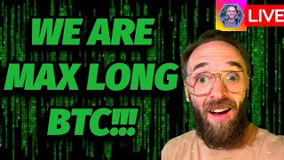 WE ARE MAX LONG BITCOIN! ALTCOIN SUMMER HEATING UP!