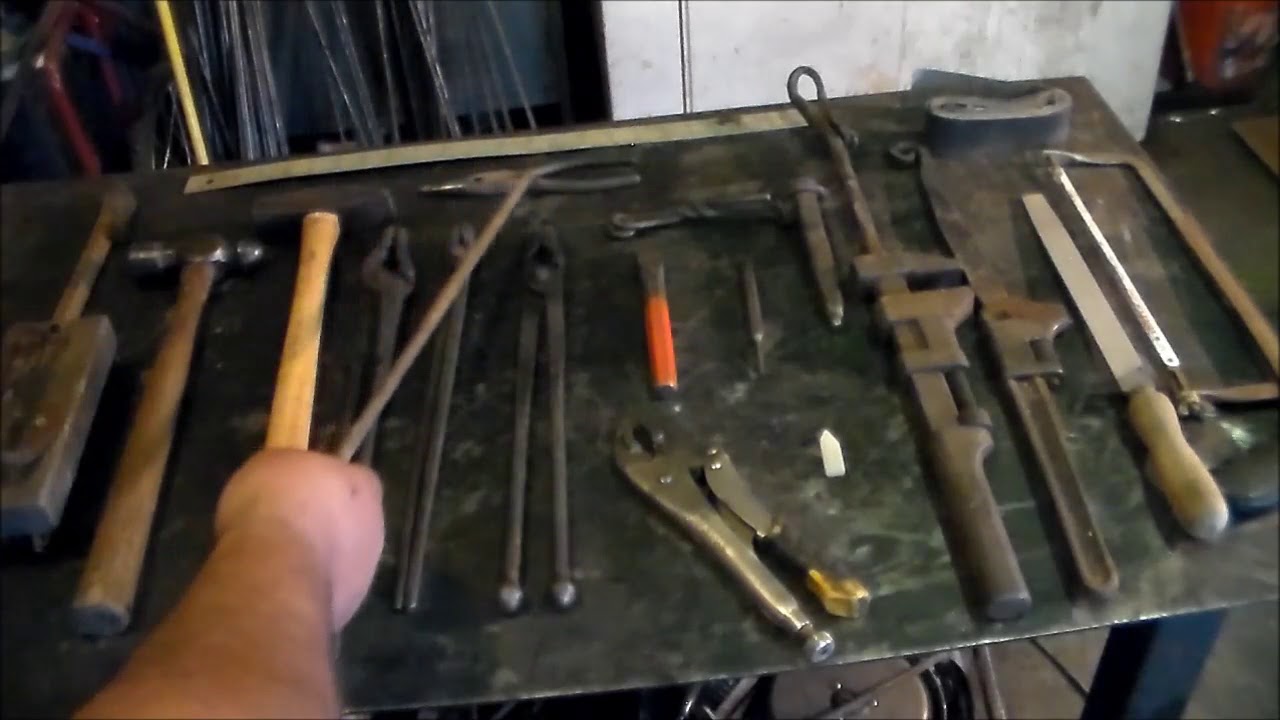 Basic Blacksmithing Hand Tools