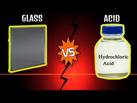 Glass Vs Acid | How it reacts [Must Watch]
