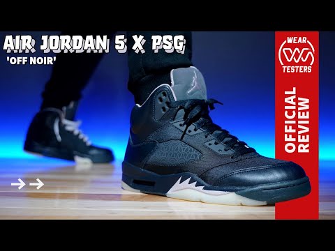Air Jordan 5 PSG Off Noir