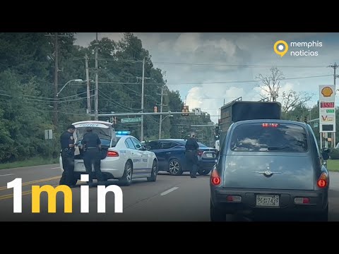 Accidente de tránsito en Summer Avenue en Memphis, Tennessee