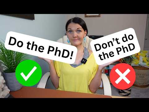 Should you do a PhD? Let me help you make an informed decision 