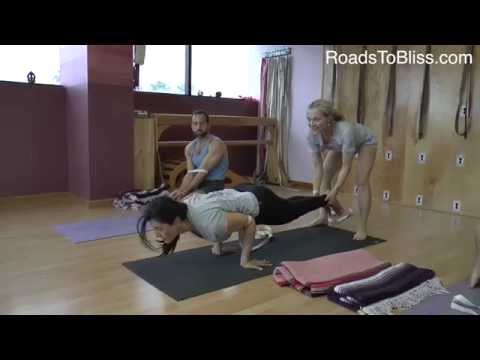 Mayurasana (with preparation) with Senior Iyengar Teacher Carrie Owerko